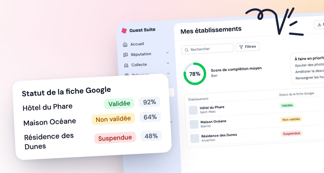 Boostez la visibilité de vos établissements